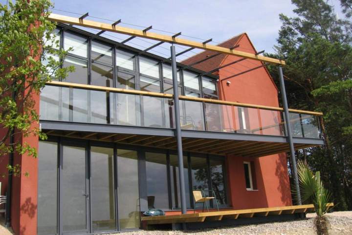 Garde-corps terrasse maison Sarlat-la-Canéda