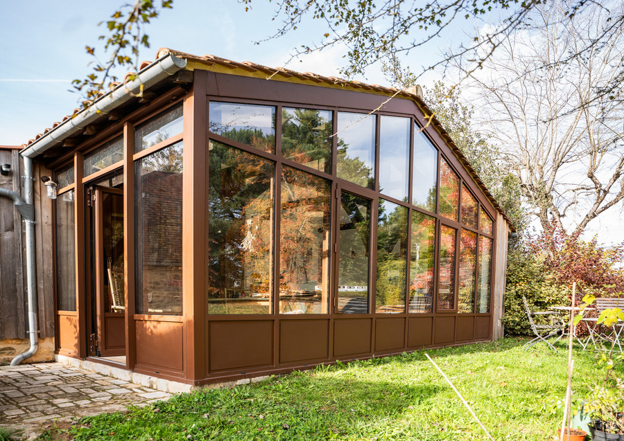 Véranda sur mesure vers Sarlat