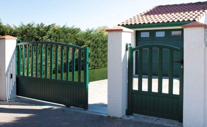 Portail vert Sarlat-la-Canéda